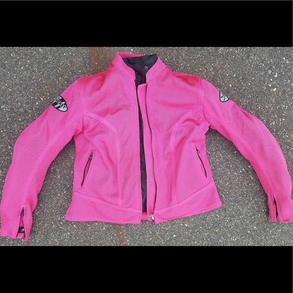 joe rocket pink motorcycle jacket